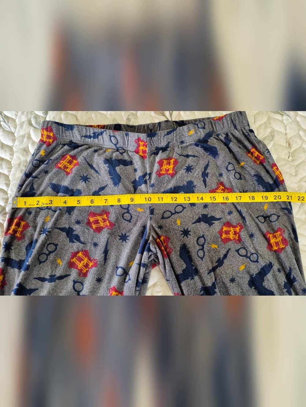Womens Harry Potter Theme Pajama Sets - Navy & Gray - Picture 7 of 13